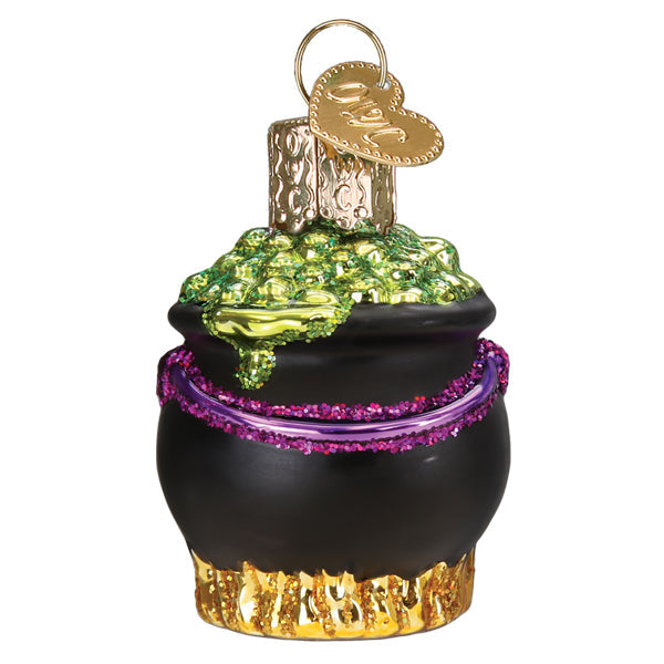 Mini Halloween Cauldron Ornament - Southlake Paws