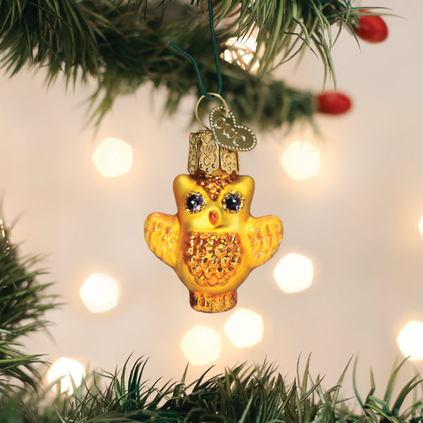 Mini Halloween Owl Ornament - Southlake Paws