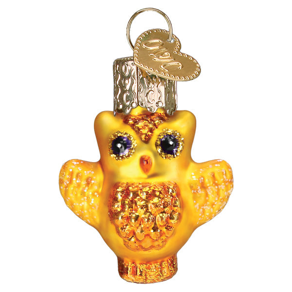 Mini Halloween Owl Ornament - Southlake Paws