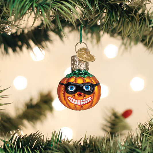 Mini Masked Jack O'lantern Ornament - Southlake Paws