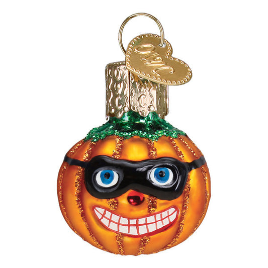 Mini Masked Jack O'lantern Ornament - Southlake Paws