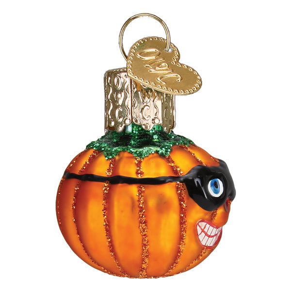 Mini Masked Jack O'lantern Ornament - Southlake Paws