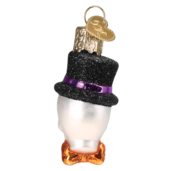 Mini Top Hat Skeleton Ornament - Southlake Paws