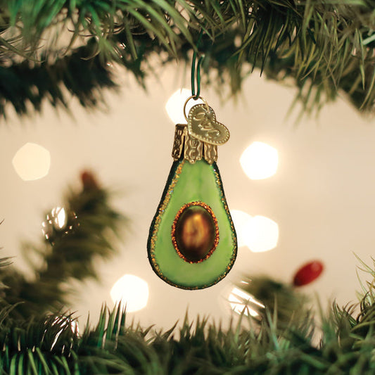 Mini Avocado Ornament - Southlake Paws