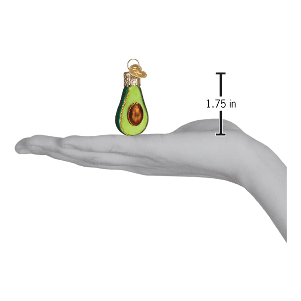Mini Avocado Ornament - Southlake Paws