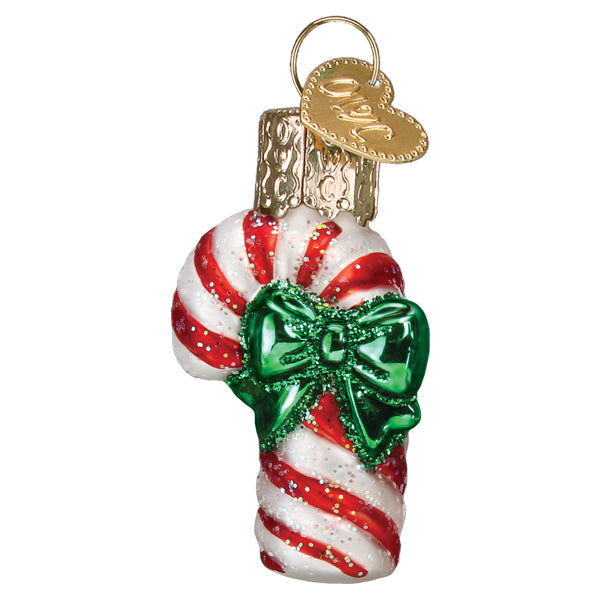 Mini Candy Cane Ornament - Southlake Paws
