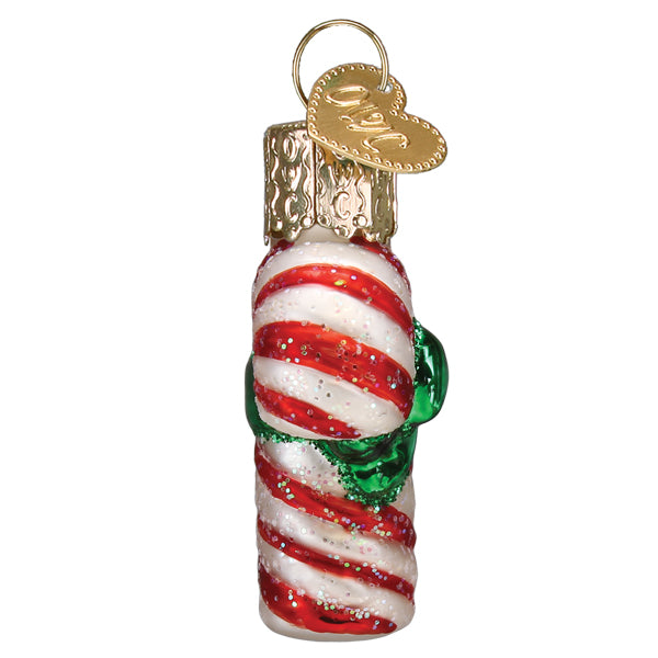 Mini Candy Cane Ornament - Southlake Paws