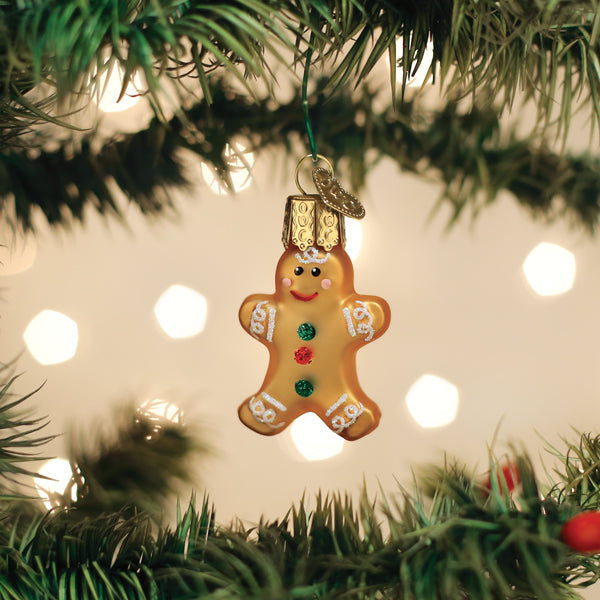 Mini Gingerbread Man Ornament - Southlake Paws