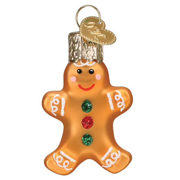 Mini Gingerbread Man Ornament - Southlake Paws