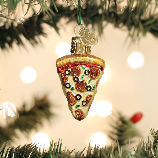Mini Pizza Slice Ornament - Southlake Paws