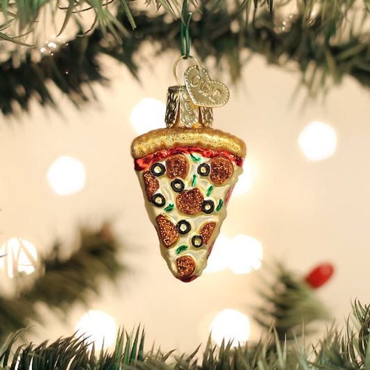Mini Pizza Slice Ornament - Southlake Paws