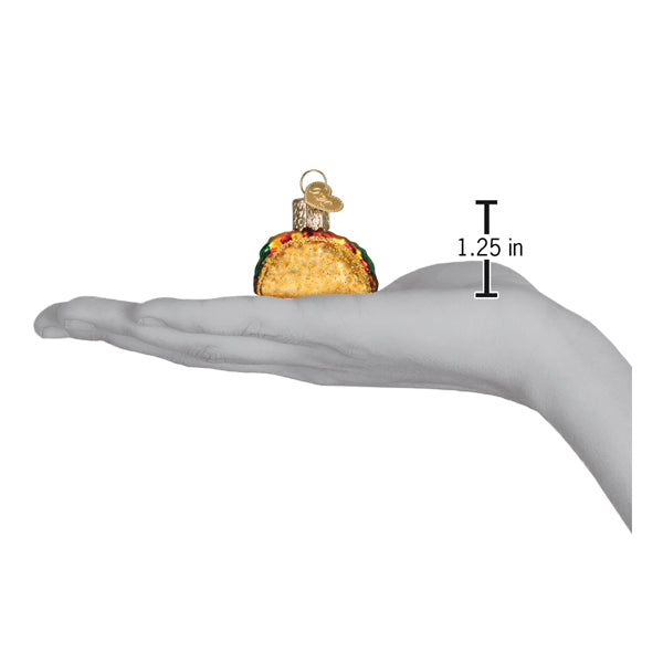 Mini Taco Ornament - Southlake Paws