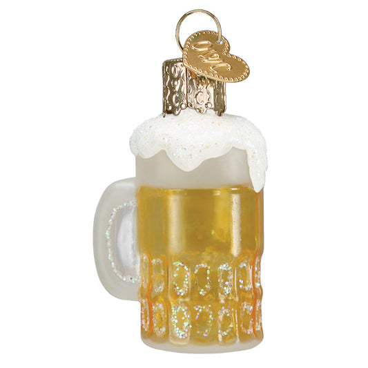 Mini Mug Of Beer Ornament - Southlake Paws