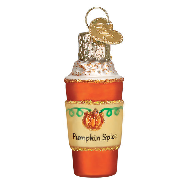 Mini Pumpkin Spice Latte Ornament - Southlake Paws