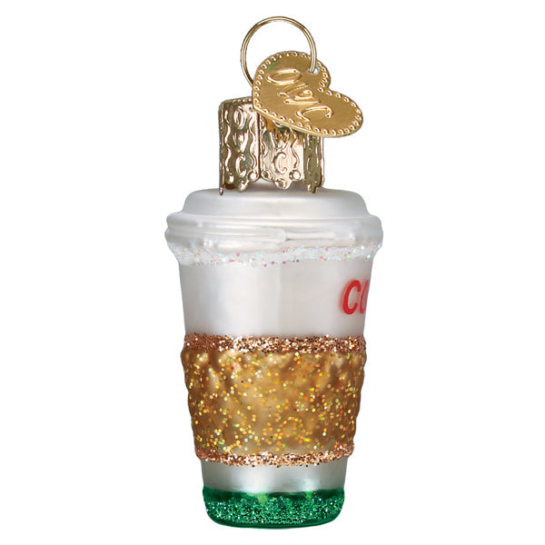 Mini Coffee To Go Ornament - Southlake Paws