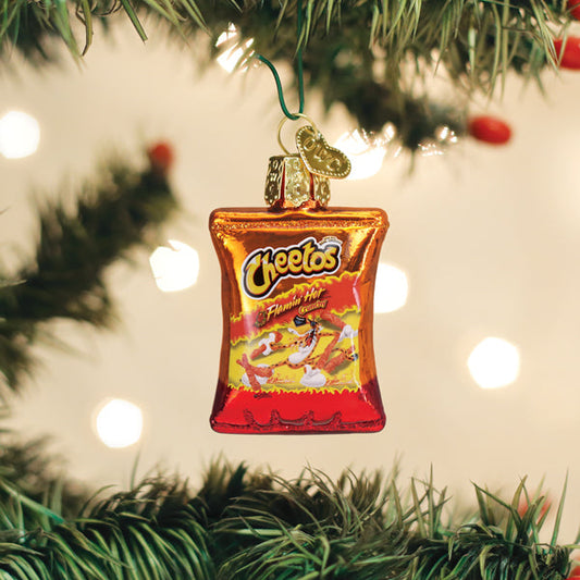 Mini Flamin' Hot Cheetos Ornament - Southlake Paws