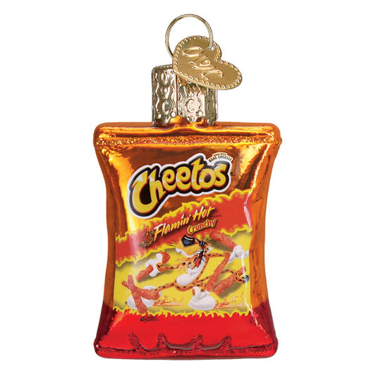 Mini Flamin' Hot Cheetos Ornament - Southlake Paws
