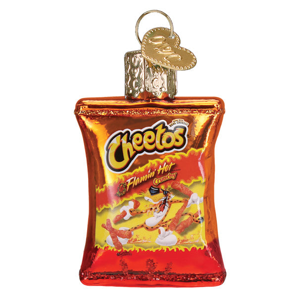 Mini Flamin' Hot Cheetos Ornament - Southlake Paws