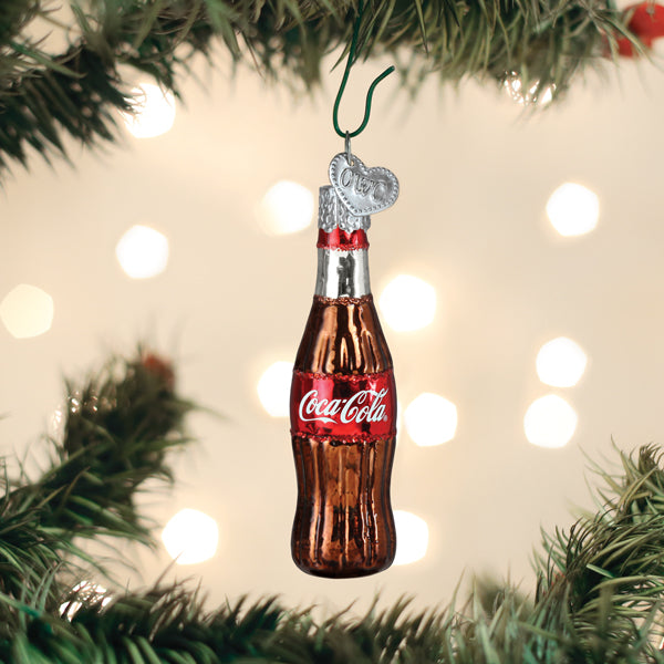 Mini Coca-Cola® Bottle Ornament - Southlake Paws