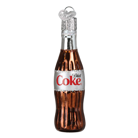 Mini Diet Coke® Bottle Ornament - Southlake Paws