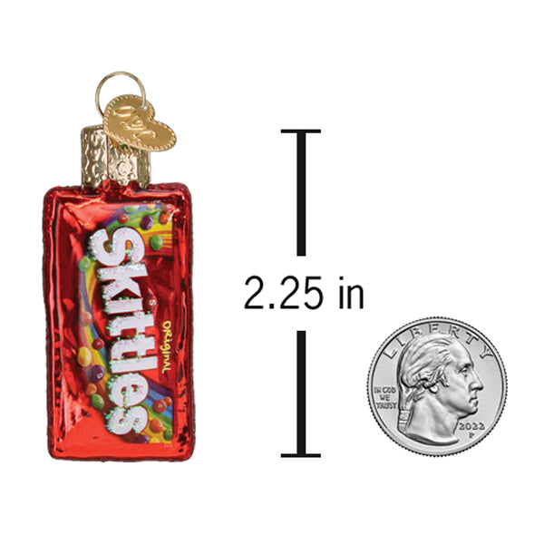 Mini SKITTLES Bag Ornament - Southlake Paws