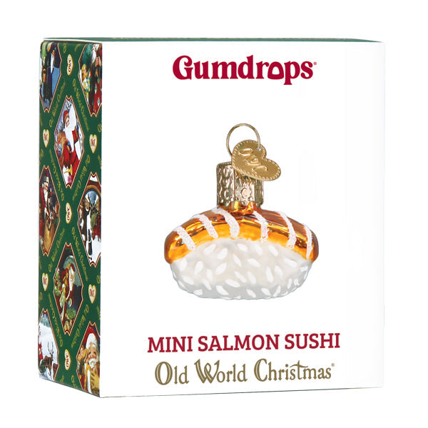 Mini Salmon Sushi Ornament - Southlake Paws
