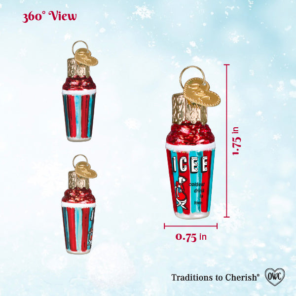 Mini Icee Ornament - Southlake Paws