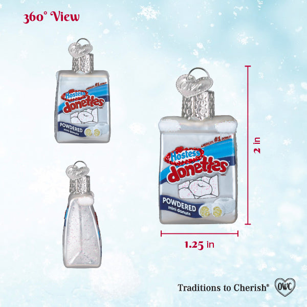 Mini Hostess Donettes Ornament - Southlake Paws