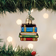 Mini Stack Of Books Ornament