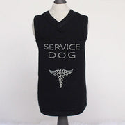 Service Dog V-Neck Tank