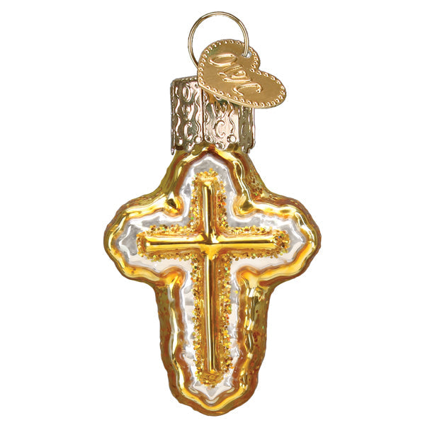 Mini Cross Ornament - Southlake Paws