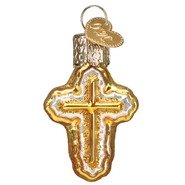 Mini Cross Ornament - Southlake Paws