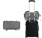 Mr. Peanut's Monterey Series Airline Compliant Horizontal Backpack Pet Carrier