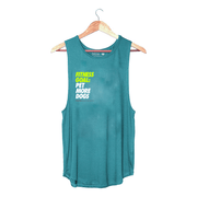 Fitness Goal | Dog Lover Sleeveless Tank | Gift for Dog Moms