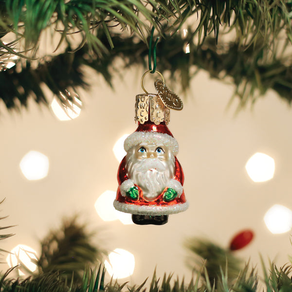 Mini Santa Ornament - Southlake Paws
