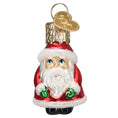 Load image into Gallery viewer, Mini Santa Ornament - Southlake Paws
