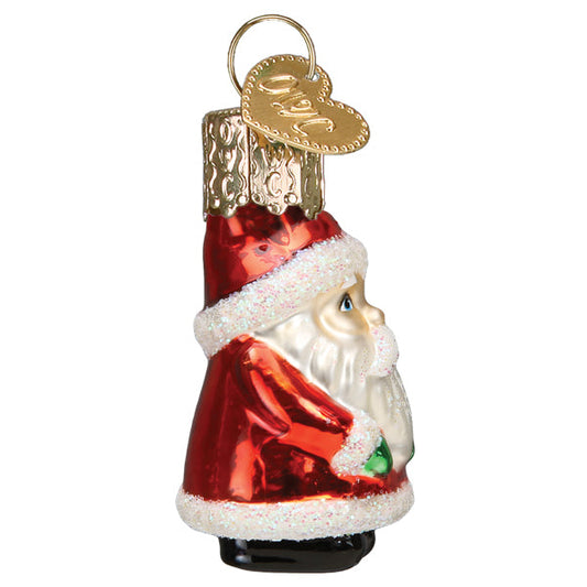Mini Santa Ornament - Southlake Paws