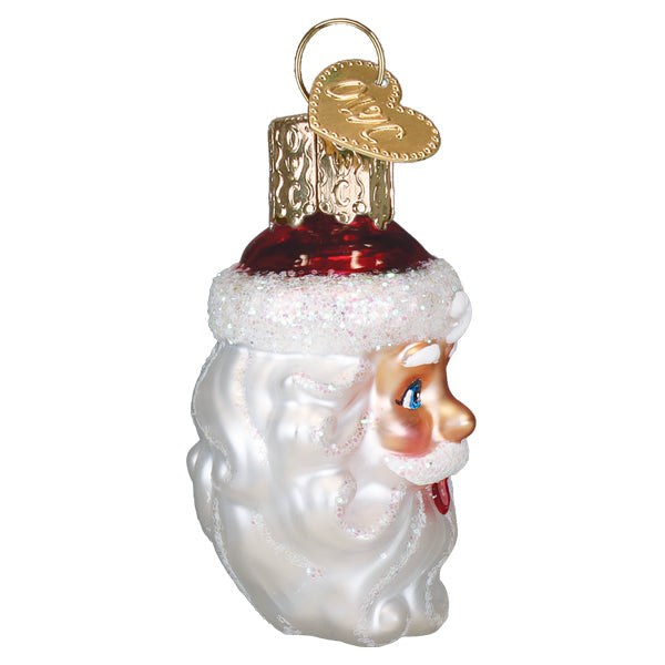 Mini Winking Santa Ornament - Southlake Paws