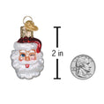 Load image into Gallery viewer, Mini Winking Santa Ornament - Southlake Paws
