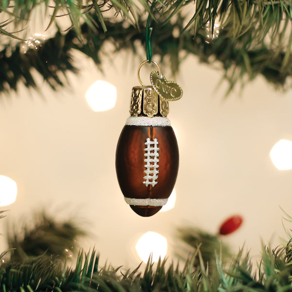 Mini Football Ornament - Southlake Paws