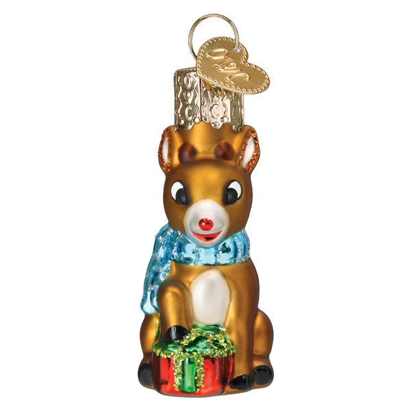 Mini Rudolph The Red-Nosed Reindeer Ornament - Southlake Paws