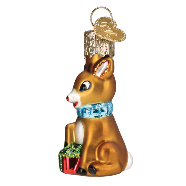 Mini Rudolph The Red-Nosed Reindeer Ornament - Southlake Paws