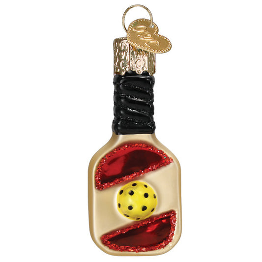 Mini Pickleball Paddle Ornament - Southlake Paws
