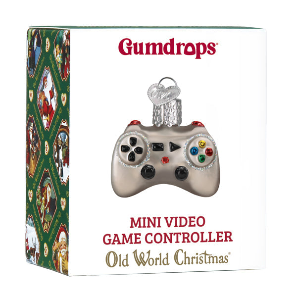 Mini Video Game Controller Ornament - Southlake Paws