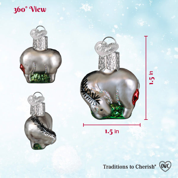 Mini Eeyore Ornament - Southlake Paws