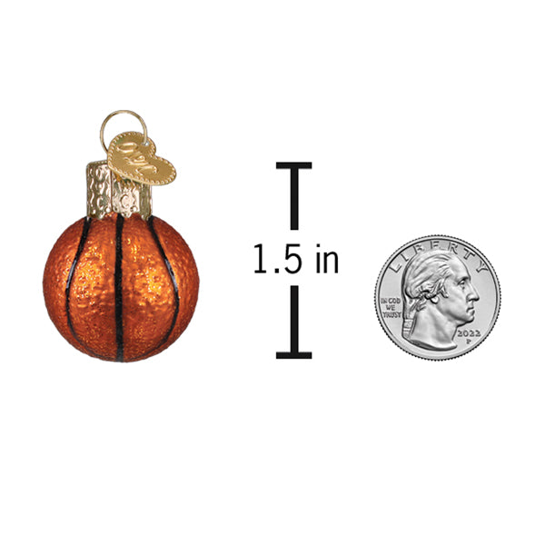 Mini Basketball Ornament - Southlake Paws