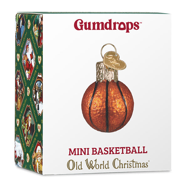 Mini Basketball Ornament - Southlake Paws
