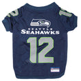 Load image into Gallery viewer, Seattle Seahawks 12th Man NFL Dog Jersey - Official Football Pet Fan Apparel
