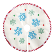 Mini Snowflake Tree Skirt
