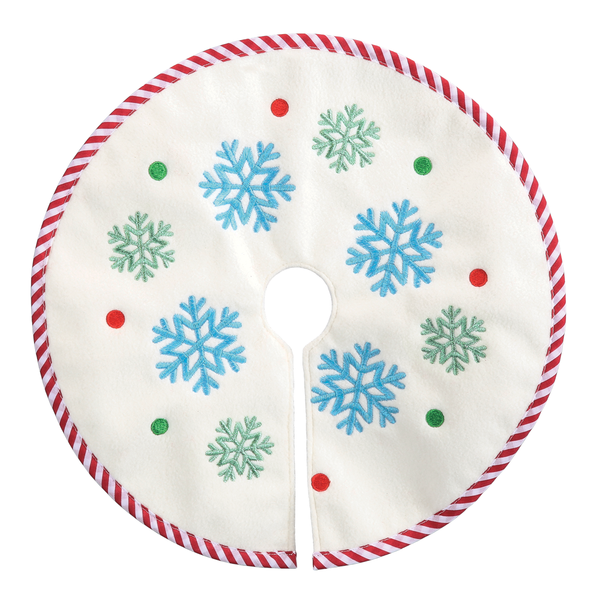 Mini Snowflake Tree Skirt - Southlake Paws